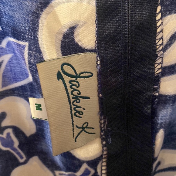 Vintage Jackie K Hawaiian maxi dress size medium - Picture 2 of 4